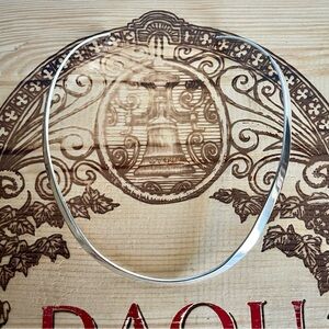 Vintage Mexican Sterling Silver Omega Necklace - 925 Taxco TH-136